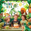 Three Rex Birthday Party Decorations Boy Dinosaur 3rd Birthday Party