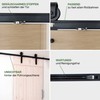 2x Soft Close Damper System, Automatic Door Stopper, Barndoor Damper,