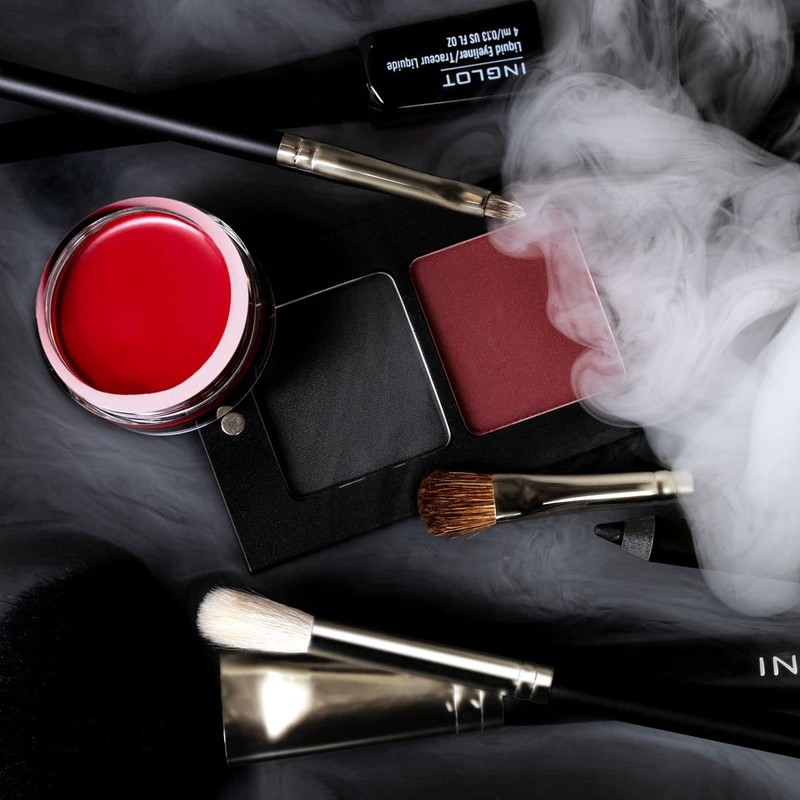 Inglot, Makeup Tools and Accessories, Cosmetic Brushes, Rounded Tip, Makeup