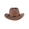 Scala Classico Men's Crushable Felt Outback Hat Tan