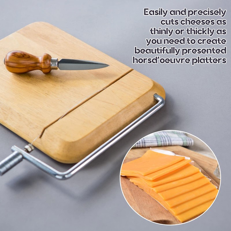 Nuanchu 10 Pcs Cheese Slicer Wire Replacement Block Cheese Cutter