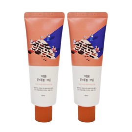 round wrap 1+1 Round Wrap Yakkong Panthenol Cream Special Set 80ml+80ml / 1+1 라운드랩 약콩 판테놀 크림 기획세트 80ml+80ml