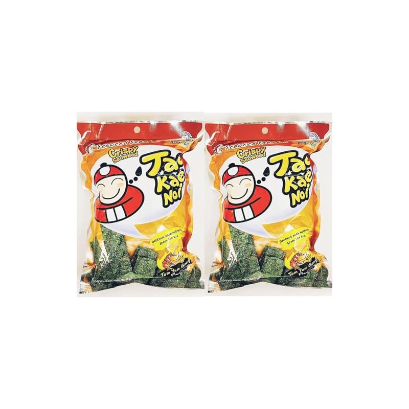 Crispy Seaweed Snack, Tom Yum Flavor,1.12 Oz, 2 Pack