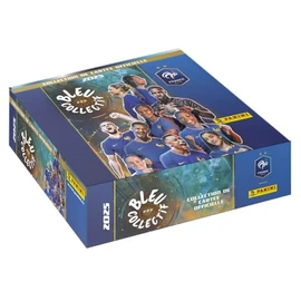Panini French Football Federation 2025 Trading Cards Box with 18 Sleeves