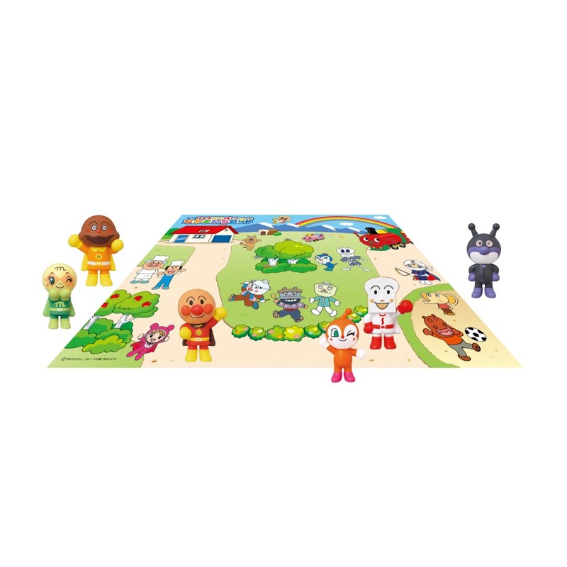 セガトイズ(SEGA TOYS) アンパンマン ミュージアムシリーズ げんき100ばい! なかまたちセット