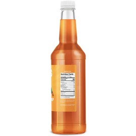 Lucy's Family Owned - Shaved Ice Snow Cone Syrup - Mango - 32 oz Syrup Bottle