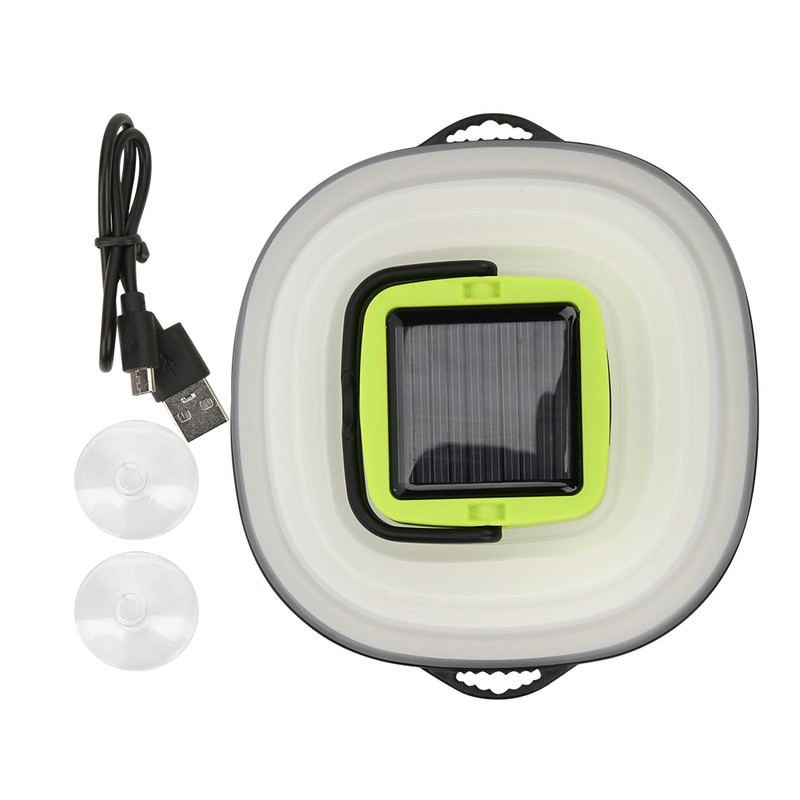Indoor Night LED Lamp Outdoor Camping Flexible IP65 Solar Power