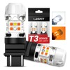 LASFIT 3157 Switchback LED Bulb, T3 3057 4157 Front Turn