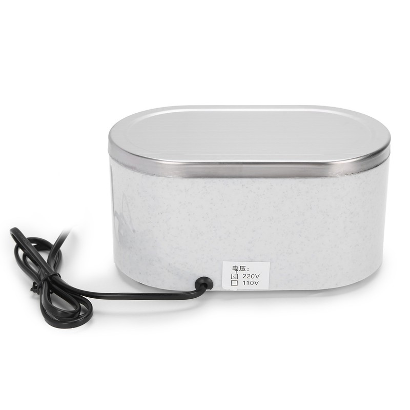 Rrofessional Dentures Ultrasonic Cleaning Machine Mini Household Eyeglasses Jewelry CleanerAU