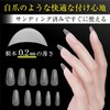 NTIP-002 Nail Tips, Medium Ballerina, 240 Pieces, 10 Sizes, Medium
