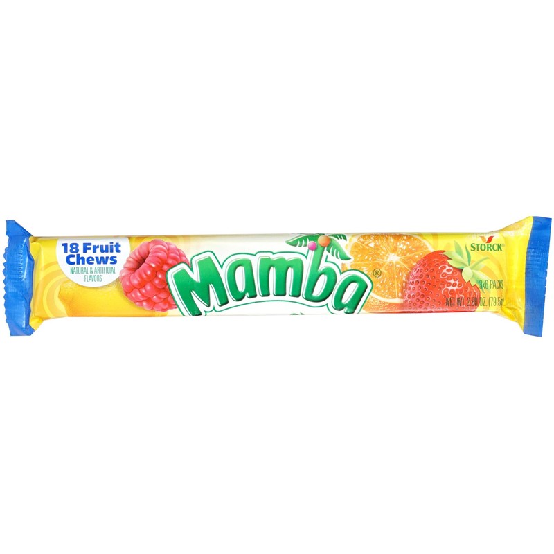 Mamba Sticks Snack Variety Pack, 16 Pack Mamba Candy, Original,