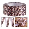 2 Rolls Leopard Print Ribbon, Leopard Print Packing Tape, DIY