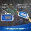 BOFRHME Flow Meter 6 Points Digital LCD Display, NPT Counter