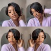 Fereowth 13 x 4 Lace Front Wig Real Hair Wigs
