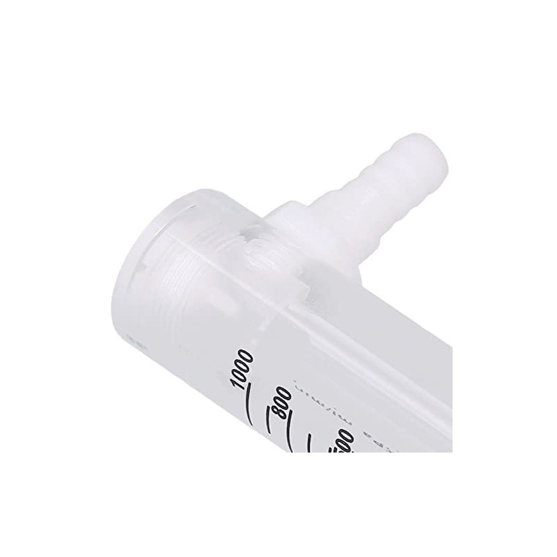 Gas Flow Meter Ml/min Tester, Transparent Gas Tester Flowmeter, Large
