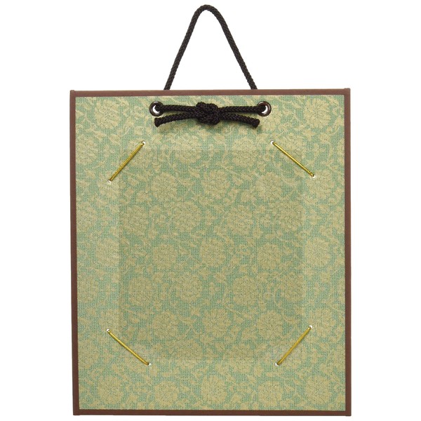 Taniguchi Matsuodo Picture Frame, Colored Paper Hanging for Sunshoan, Green T3-9