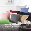 BaSaTex Double Pack Cotton Renforcé Side Sleeper Pillowcase 40 x