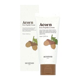 Skinfood 스킨푸드 에이콘 포어 펩타이드 크림 70ml 화이트닝 도토리 탄력크림 Skinfood Aicon Pore Peptide Cream 70ml Whitening Acorn Firming Cream [Skin Food Aicon Pore Peptide Cream 70ml]