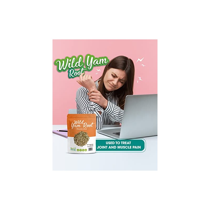Wild Yam Root 2 oz, c/s, Dioscorea villosa, Wild Yam