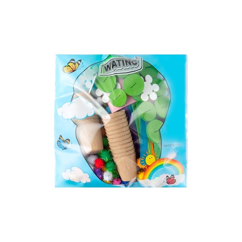 WATINC Mother’s Day Flower Paper Pot Craft Kits - 36