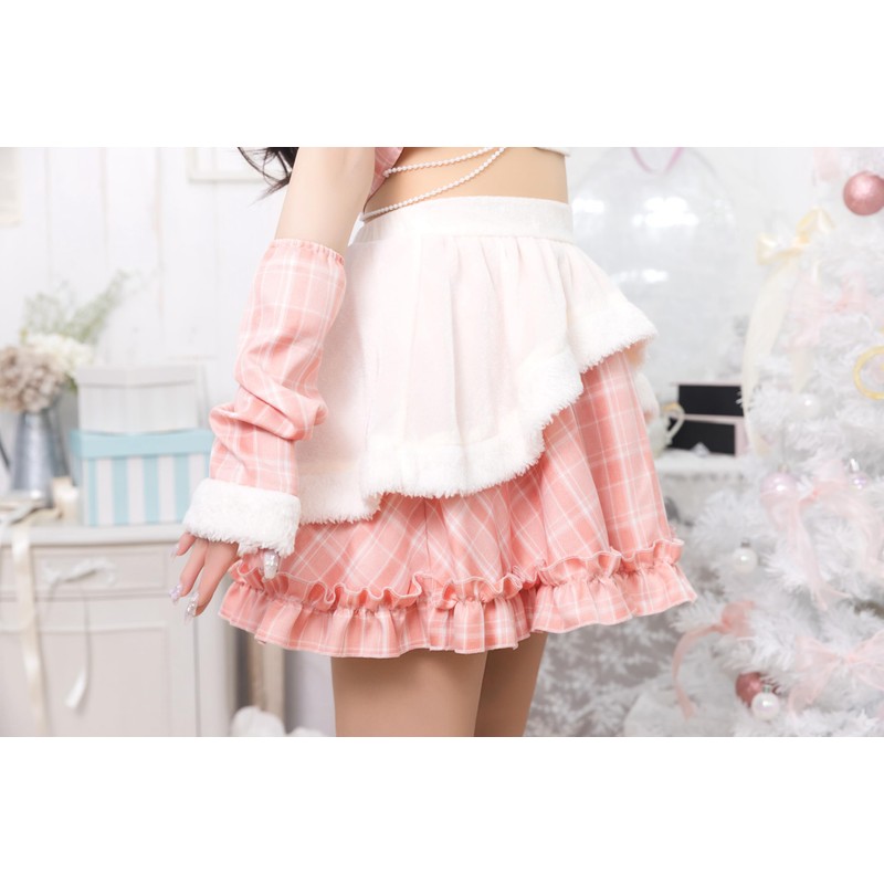 Clearstone Women's Lyrical Palette Cosplay Christmas Twinkle Santa Pink