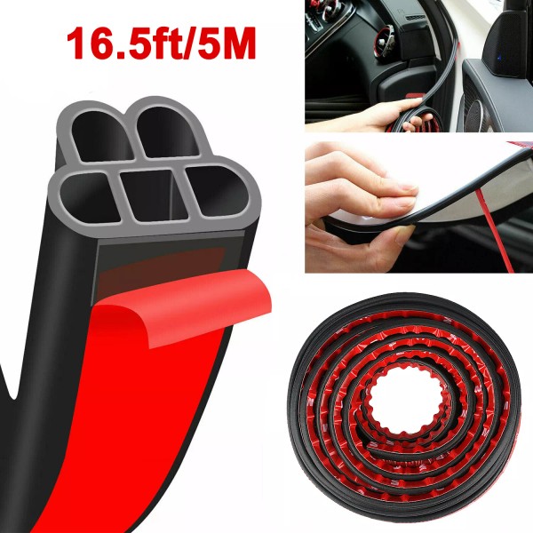 DONWELL For Toyota 5M Car Door Trunk Seal Strip L