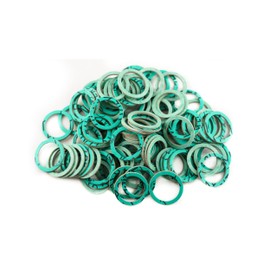 KINETICS LINE Fibre Flat Seal 1 Inch Normal (30 x 24 x 2 mm) Pack of 100 Sanitary, Heating, Air Conditioning, Ventilation, Piping and Garden (up to 180 °C)