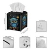 Hzeswody Owl Tissue Box Holder, Rectangular, Modern, Polyurethane (PU), Owl