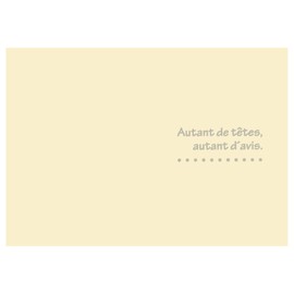 Hakuba MRCDO-PCY2CR Photo Mount Lance De Postcard Size, 2 Sides (Horizontal and Horizontal) Cream