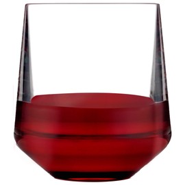 Drinique Stemless Unbreakable Tritan Wine Glasses, 12 oz (Set of 4), Clear