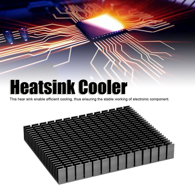 Heat Sink Aluminium Cooler Cooling Heatsink Radiator 150x120x20mm for CPU