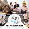 6 Pack Digital Kitchen Timers for Cooking Magnetic Timer for