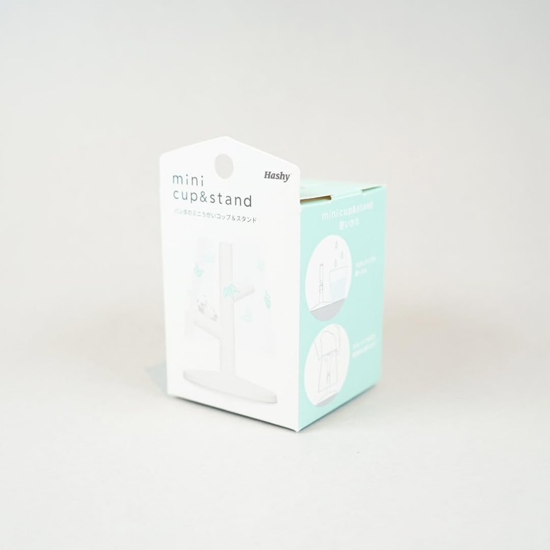 Hassey Top-in Mini Gargle Cup & Stand Panda EX-3468