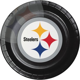 Trendware Pittsburgh Steelers Paper Plates, 24 ct
