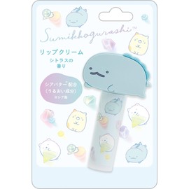 FE41003 Sumikko Gurashi Lip Cream with Mascot Tokage (Citrus Scent)