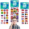 Children's Flag Sticker Set