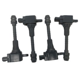 JESBEN 22448-6N002 22448-6N011 Juego de 4 bobinas de encendido de repuesto para Nissan Sentra 1.8L 2001-2006 Almera N16 Primera P11 UF-351 UF351 UF548 UF-548 C1397 22448-6N015