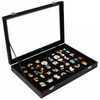 Pin Badge Display Box, 28*20cm Enamel Pins Display Frame Storage