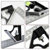AIMALL 12-Inch Adjustable Engineers Combination Square T-Ruler, Right Angle Ruler