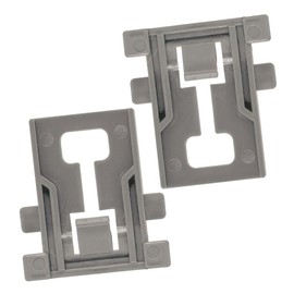 PartsBroz W10195840 Rack Adjuster Positioner (2-Pack) - Compatible With Whirlpool KitchenAid Kenmore Jenn-Air Dishwasher - Replaces AP6016800 W10418323 1872228 PS11750093