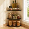 Havnix 3 Tier Kitchen Spice Racks Corner Shelf Organiser Bathroom