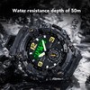 Men Digital Watch Waterproof Stopwatch Timing Date Display Alarm Clock