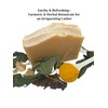 GemTii Tumeric Nettle Natural Cold Process Handmade Bar Soap