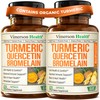 Quercetin w/ Bromelain Turmeric Curcumin Supplement – Triple Action: Allergy