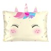 Toddler Pillowcase 13x18 Kids Pillowcase Unicorn, Cute Satin Pillow Cases