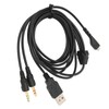 Headphone Audio Cable USB and 3.5mm Audio Jack Audio Cord