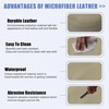 MACHSWON 1 Set Center Console Armrest Cover Front Door Cover