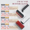 Canvalite Pulidor de uñas para uñas naturales, todo en uno,