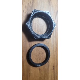 Mag-Lite D Cell Original Maglite Anti Roll Grommet Ring - Combo: Tail Bumper + Head Anti-Roll Grommet