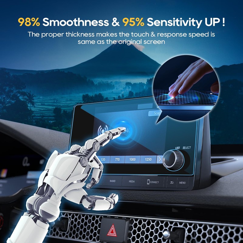 LFOTPP for 2022-2026 Honda Civic Screen Protector (7-Inch, EX /